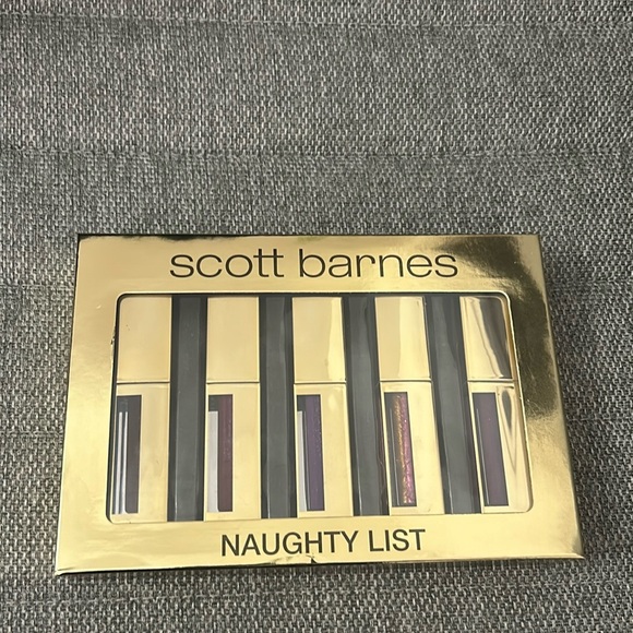 Scott Barnes Naughty List Flossy Glossy Lipgloss Set ~ 5 Shades 2.88g - Picture 2 of 5